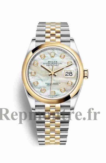 Réplique montre Rolex Datejust 36 Jaune Roles jaune 18 ct 126203 m126203-0023 - Cliquez sur l'image pour la fermer