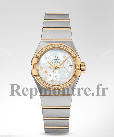 Réplique Omega Constellation 27mm Montre 123.25.27.20.05.001 - Cliquez sur l'image pour la fermer