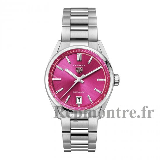 TAG Heuer Carrera Date 36 mm Copie montre femme Rose WBN2313.BA0001 - Cliquez sur l'image pour la fermer