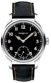 Réplique Montblanc 1858 Manual Petit Seconde Montre Homme 113860