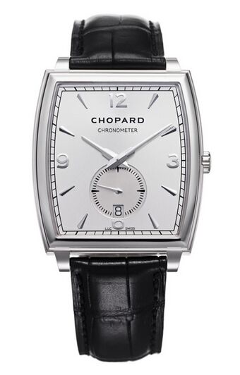 Chopard hommes L.U.C XP Tonneau 18 Karat blanc Gold R plique Montre 162294 1001