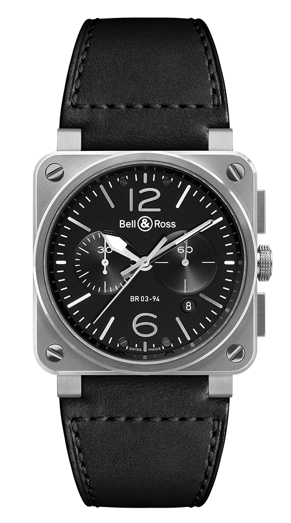 Réplique Montre Bell & Ross Instruments BR 03-94 Acier 42 mm BR0394-BL-SI / SCA - Cliquez sur l'image pour la fermer