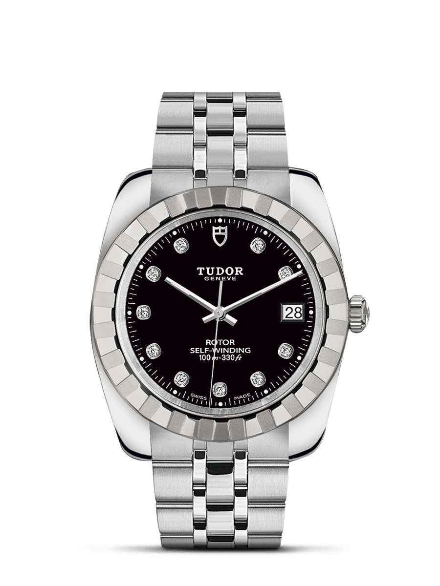 Réplique Tudor Classic 38 mm en acier inoxydable m21010-0010