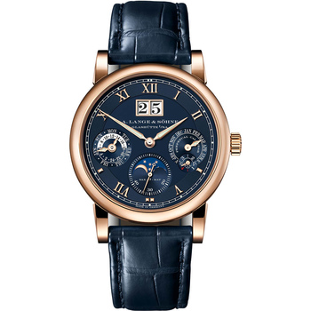 Replique A. Lange & Sohne Langematik Perpetual Limited Anniversary Blue Edition 310.037