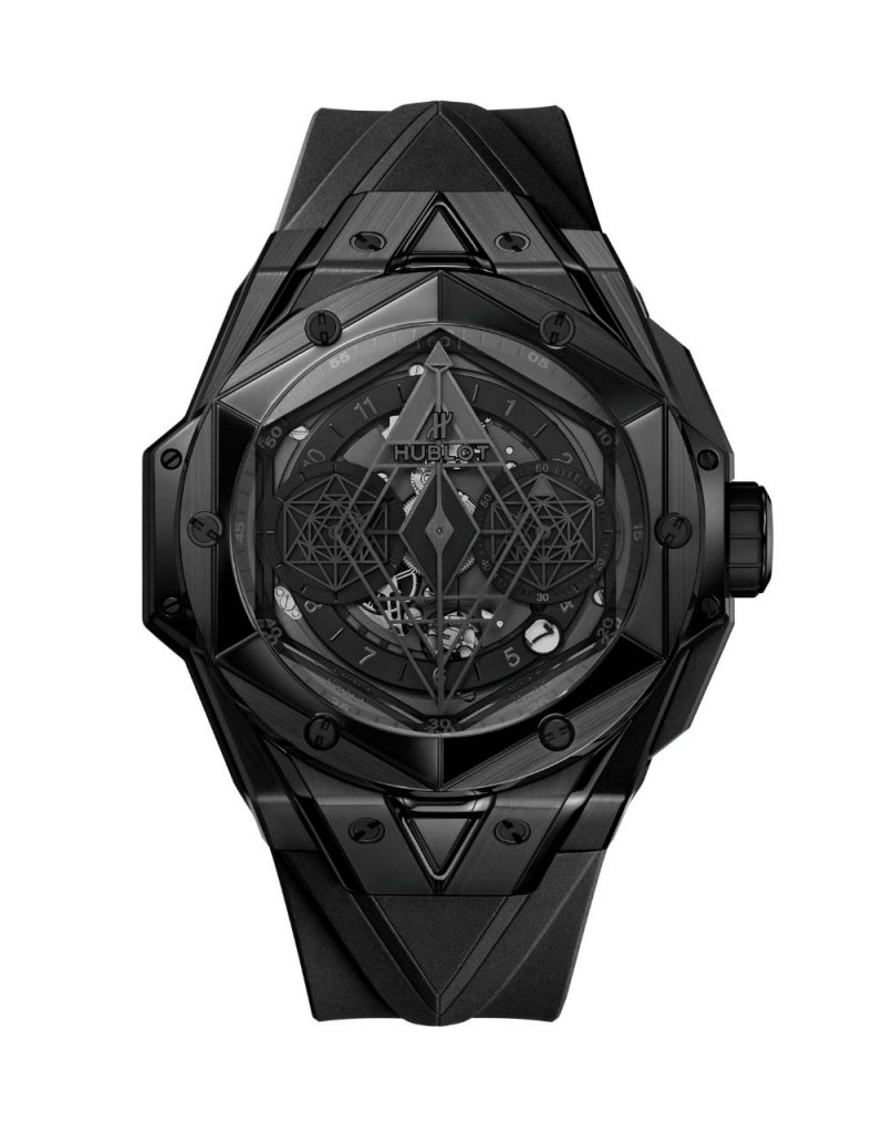 Replique Hublot Big Bang Sang Bleu II All Black Ceramic 418.CX.1114.RX.MXM20