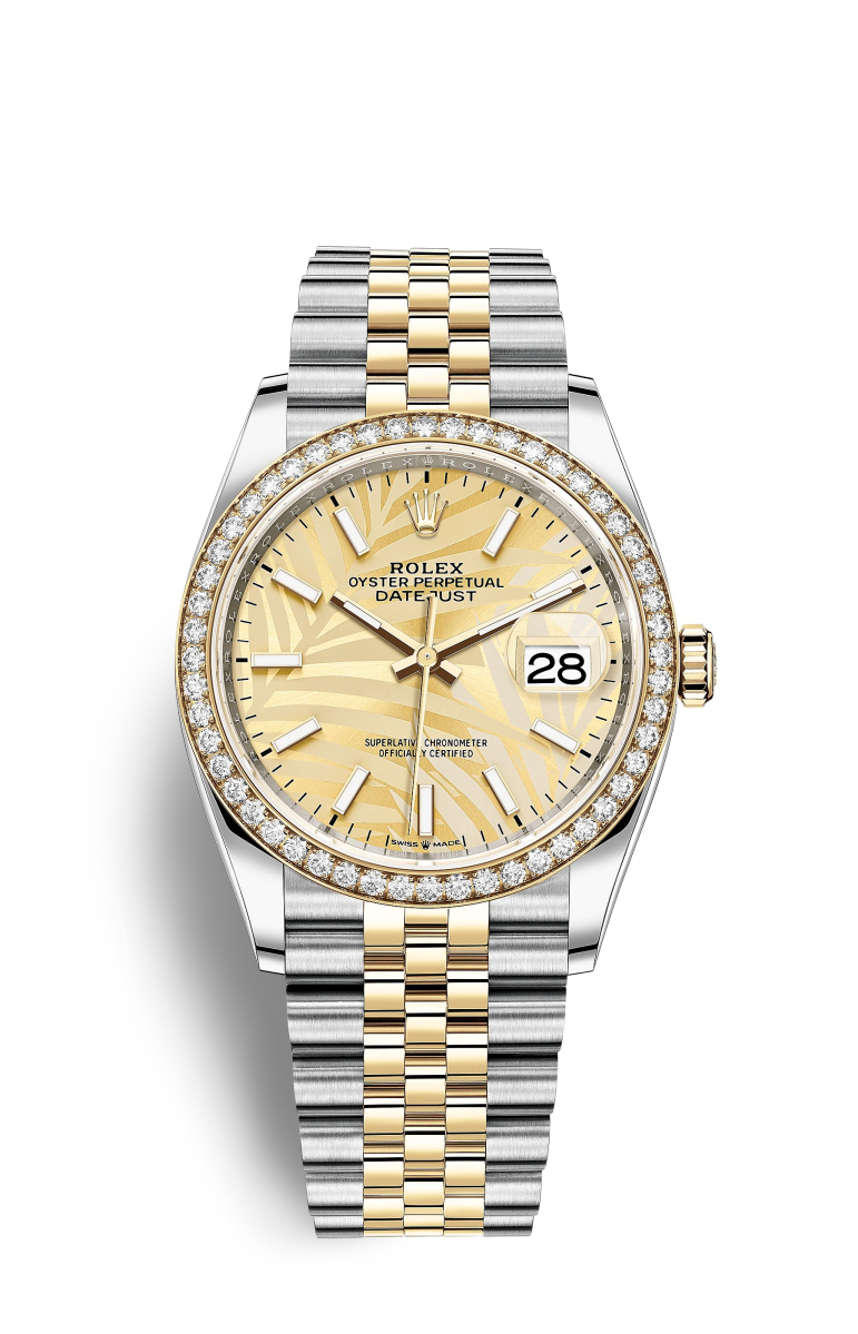 Copie de Rolex Datejust 36 OysterAcier and Jaune Or M126283RBR-0023