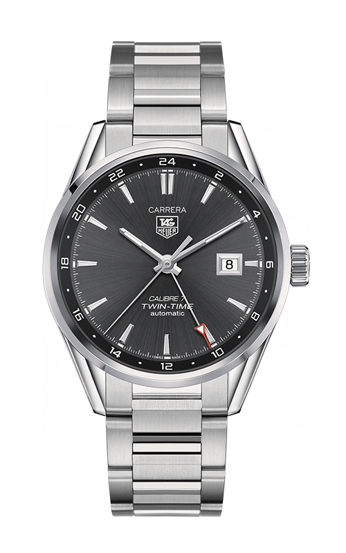 Réplique Tag Heuer Carrera Calibre 7 Twin-Time Automatique Chronograph 41mm WAR2012.BA0723