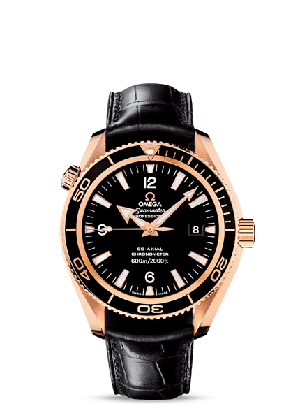 Réplique Omega Seamaster Planet Ocean Rose Or Montre 222.63.42.20.01.001