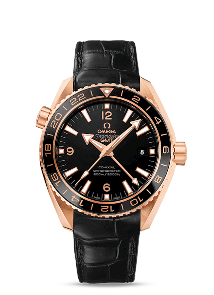 Réplique Omega Seamaster Planet Ocean GMT Montre 232.63.44.22.01.001